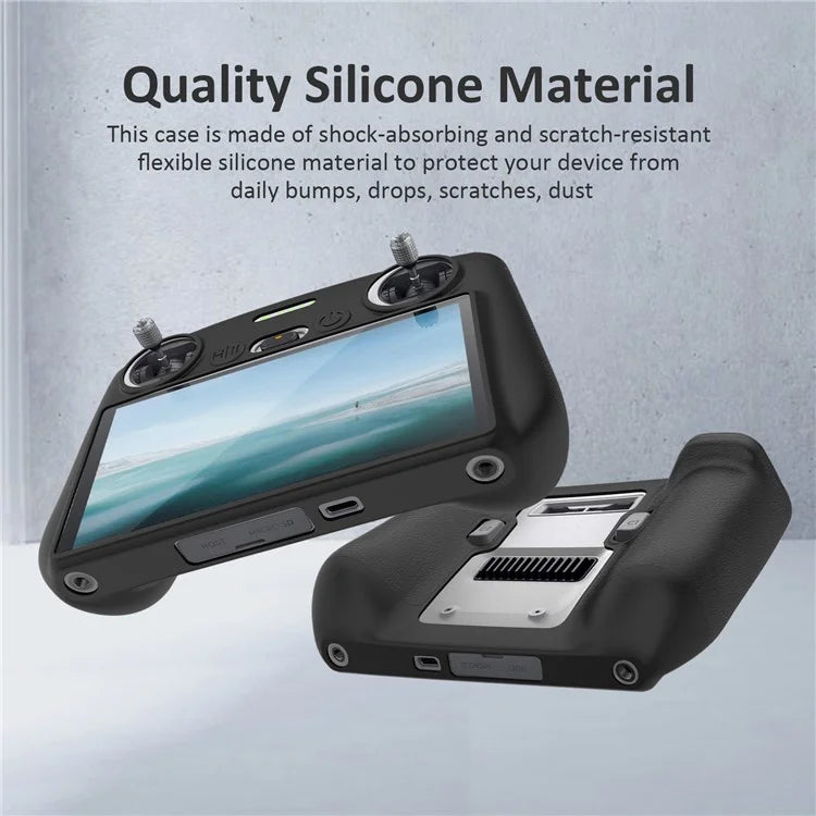 DJI Mini 3 Pro Smart RC silicone cover showcasing flexible and shock-absorbing material, providing excellent protection.