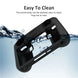 DJI Mini 3 Pro Smart RC silicone cover shown in water, demonstrating easy cleaning and waterproof features.