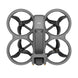 DJI Avata 2 drone top view showcasing quadcopter design and propellers for immersive FPV experience.