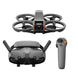 DJI Avata 2 FPV drone with controller and goggles, featuring enhanced imaging and safety features.