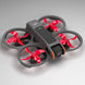 DJI Avata 2 STEALTH Upgrade Propellers with red blades for enhanced performance and quieter flights.