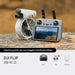 DJI Flip (DJI RC 2) all-in-one vlog camera drone with large screen and compact design for easy use.