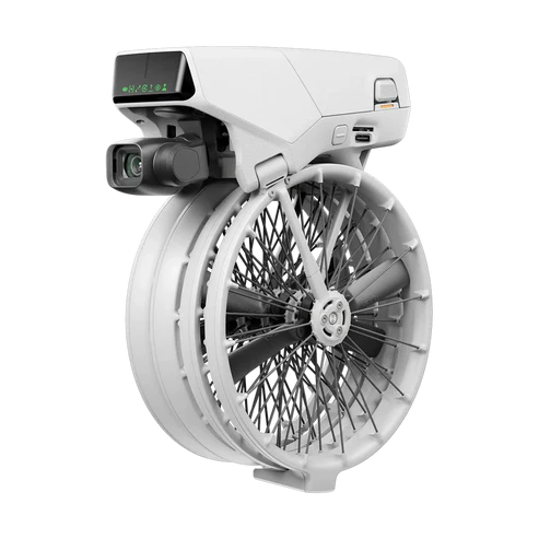 DJI Flip Drone with compact design and unique fan structure for enhanced imaging capabilities.