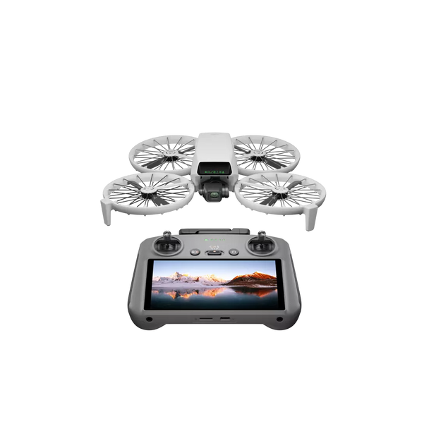 DJI Flip drone with innovative compact design and remote controller, ideal for vlogging and capturing stunning imagery.
