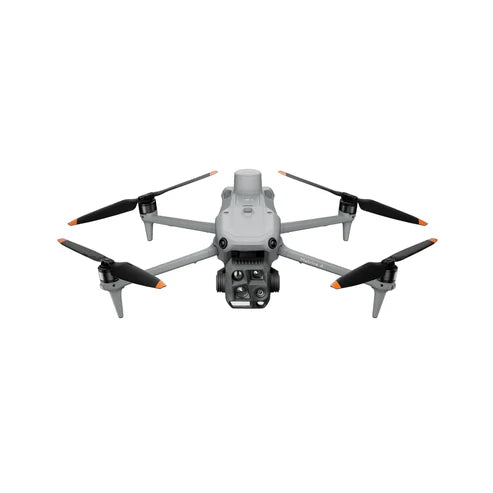 DJI Matrice 4T thermal industrial drone with four propellers, designed for critical operations and emergency response.