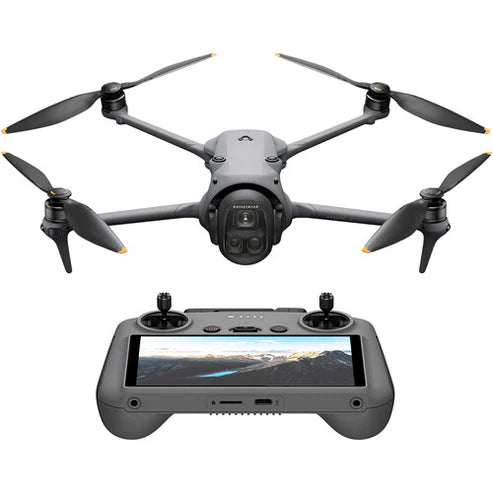 DJI Mavic 4 Pro drone with Infinity Gimbal and remote controller, designed for stunning aerial photography.