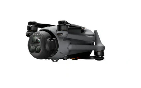 DJI Mavic 4 Pro drone showcasing the innovative Infinity Gimbal and triple-camera system.