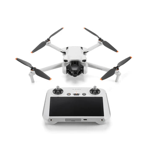 DJI Mini 3 Flymore Combo drone with remote controller, ideal for 4K HDR photography and adventure.
