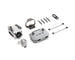 DJI Mini 4 Pro drone with remote controller, propellers, and accessories for aerial photography.