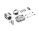 DJI Mini 4 Pro drone with remote controller, propellers, and accessories for aerial photography.