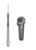 DJI remote controller with strap designed for the DJI Neo drone, featuring a compact design and user-friendly controls.