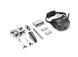 DJI NEO Motion Fly More Combo components including drone, remote, batteries, and goggles for enhanced flying experience.