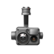 DJI Zenmuse H20T camera front view showcasing 12 MP wide and 20 MP zoom capabilities for versatile imaging.