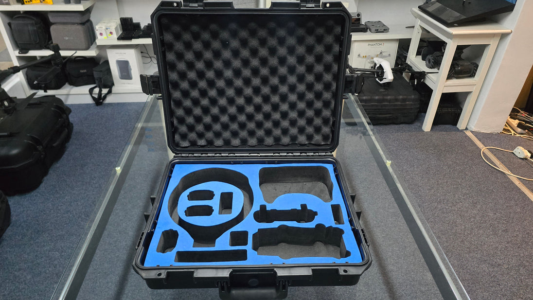 Pre-Owned DJI Mavic Pro hard case featuring custom foam inserts for drone and accessories, available at webuydrones.co.za.